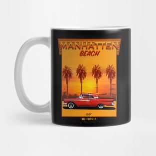 SURFING MANHATTEN BEACH CALIFORNIA Mug